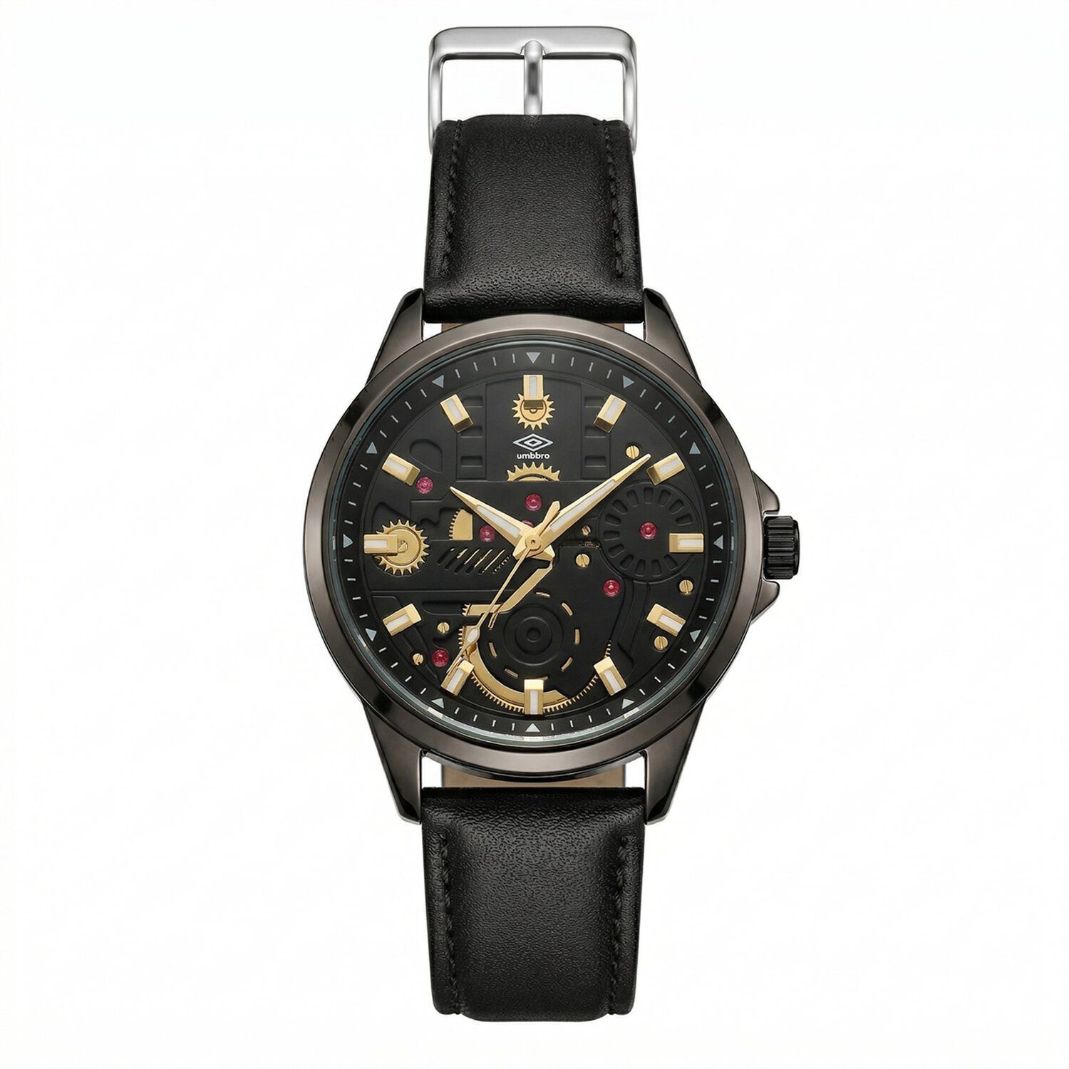 Reloj An&aacute;logo Hombre Umbro Plus Negro Umbp-1500-70 image number 0.0