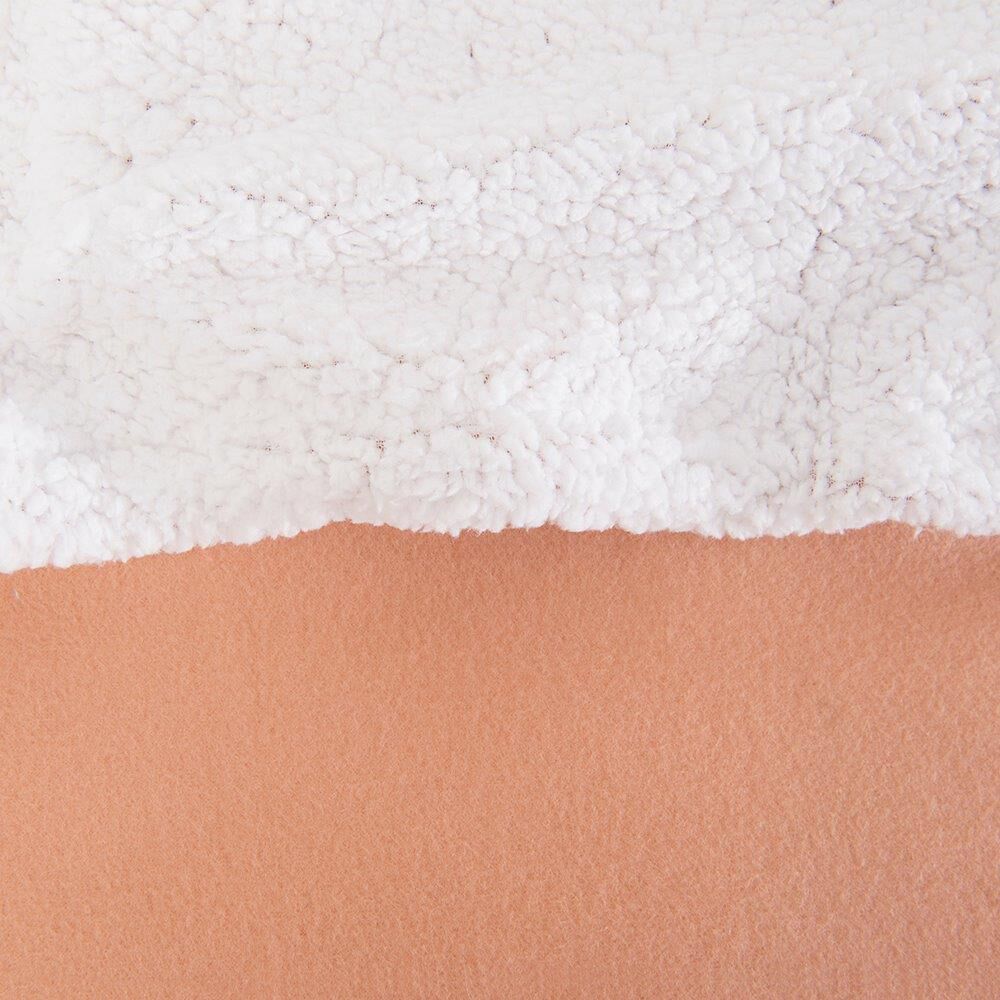 Frazada Polar-sherpa Lisa 1.5 Plazas Camel image number 1.0