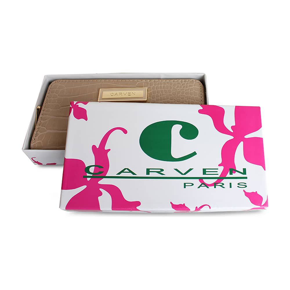 Billetera Mujer Sofia Beige Carven Paris image number 3.0