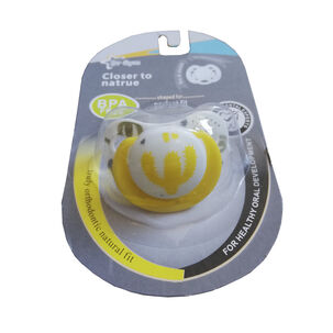 Chupete De Ortodoncia Anat&oacute;mico 0-6 De Silicona Libre De Bpa