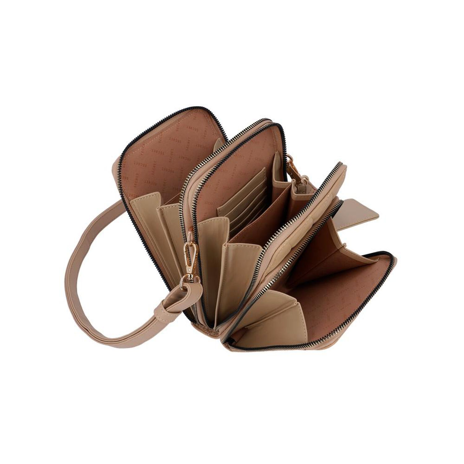 Portacelular Secret Catania St6 Xl Beige image number 3.0
