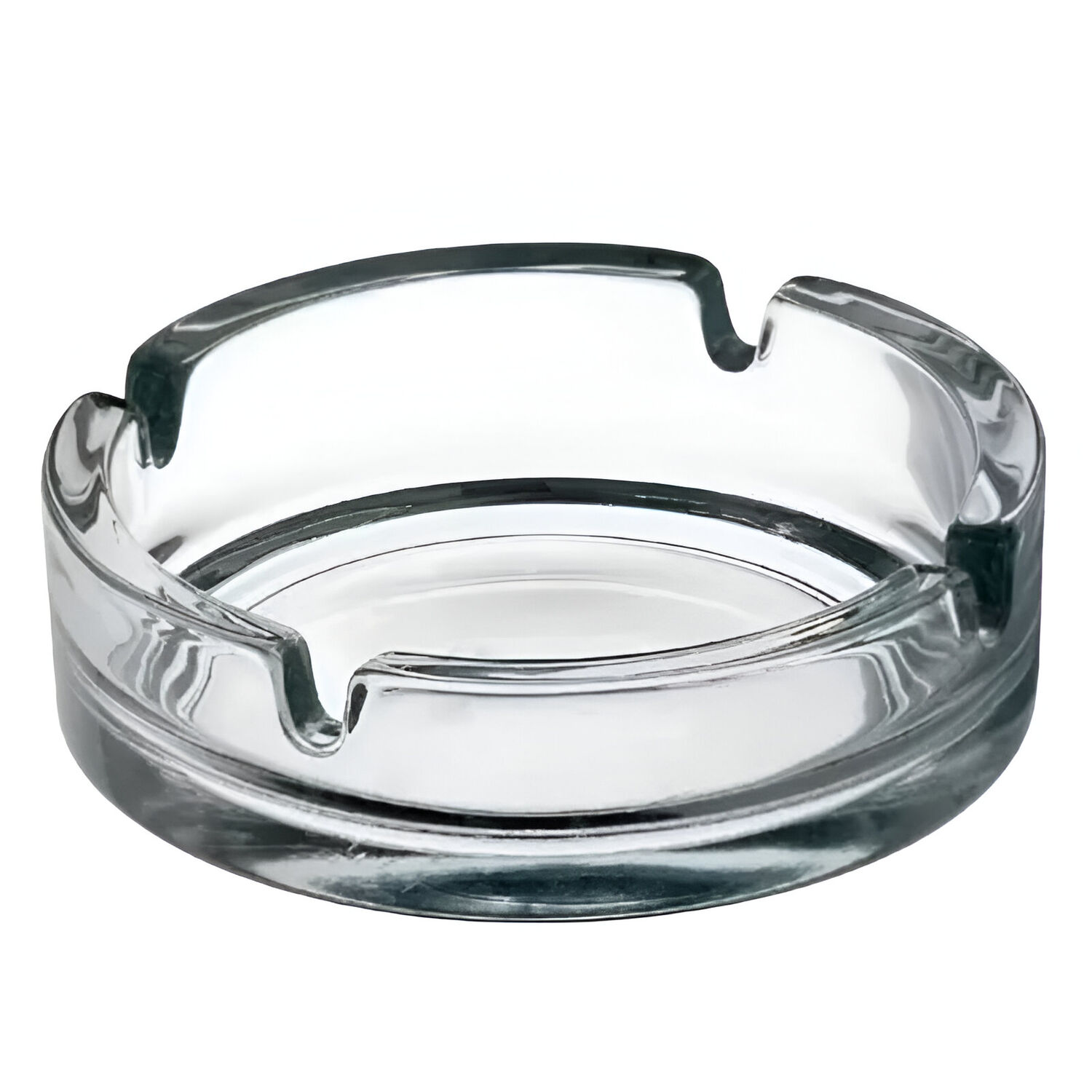 Cenicero Circular De Vidrio Allegra 10,5cm Diametro Cigarillo image number 0.0