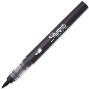 Marcador Acr&iacute;lico Punta Pincel Negro Sharpie