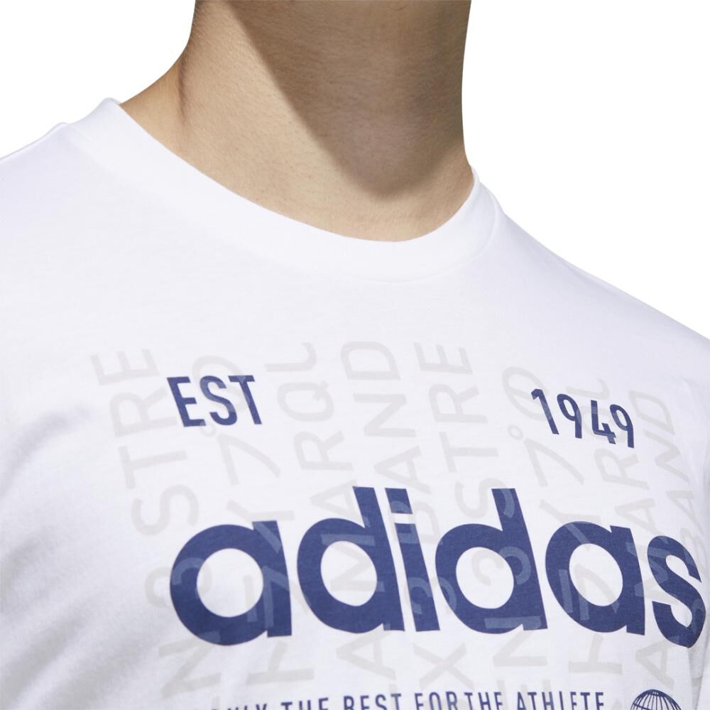 Camiseta Adi International Hombre Adidas image number 4.0