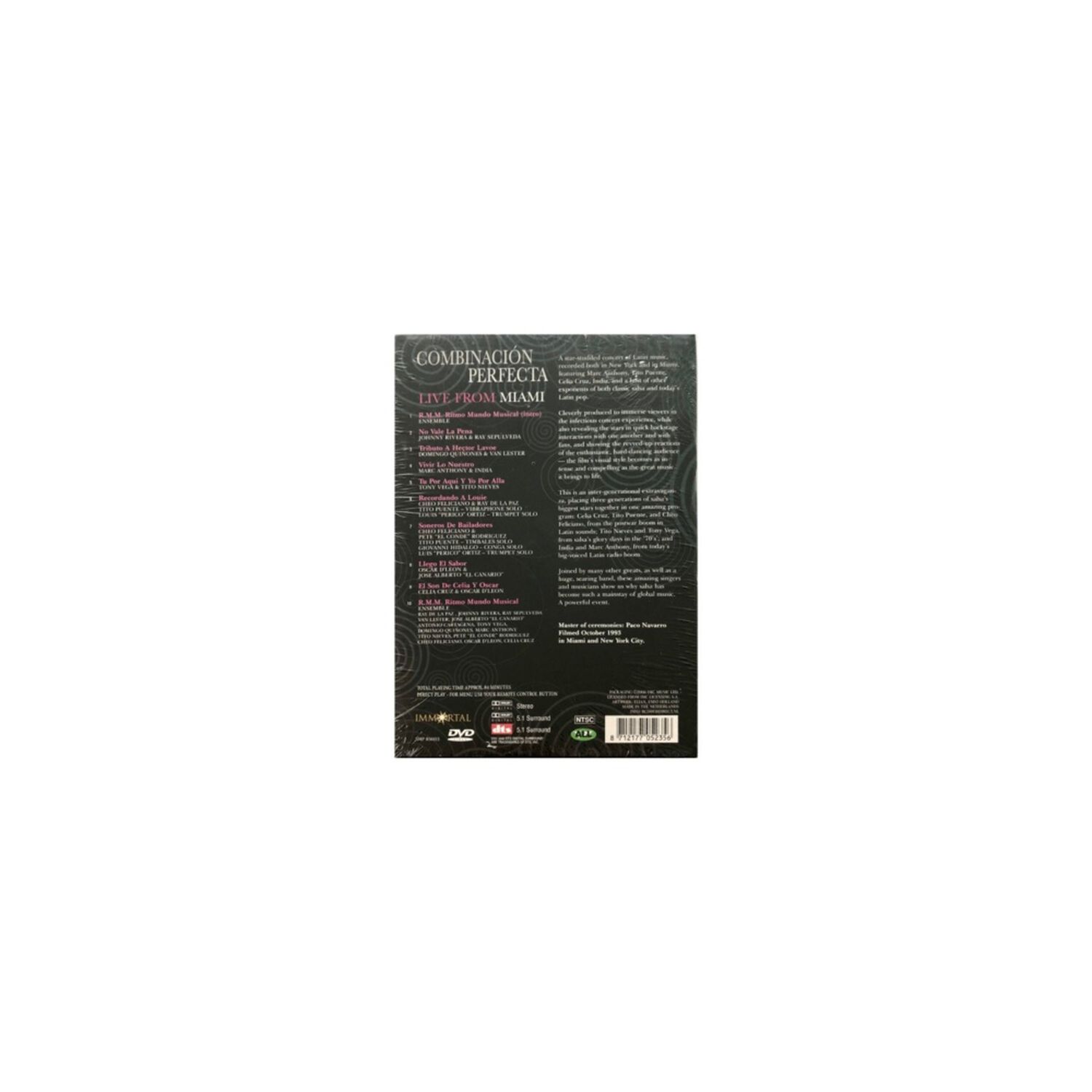 Combinacion Perfecta - Live From Miami | Dvd image number 1.0