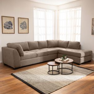 Sofá Seccional Living Factory Londres Derecho / 7 Cuerpos