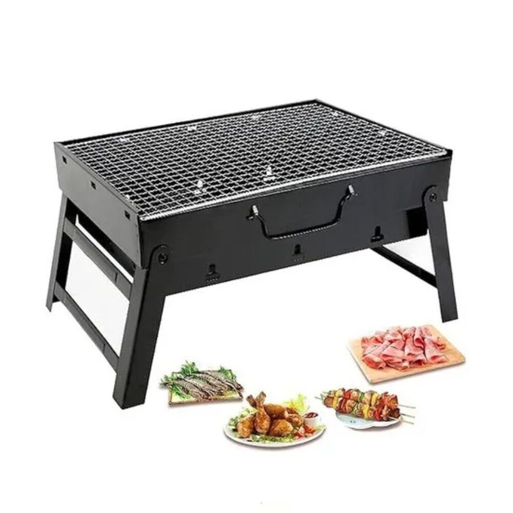 Parrillero Para Carb&oacute;n Port&aacute;til Plegable Asados Grill Bbq image number 1.0