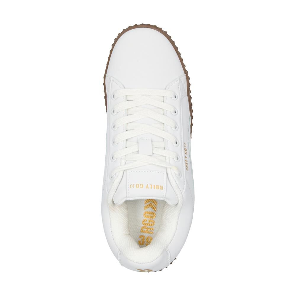 Zapatilla Urbana Mujer Rolly Go Cream image number 4.0