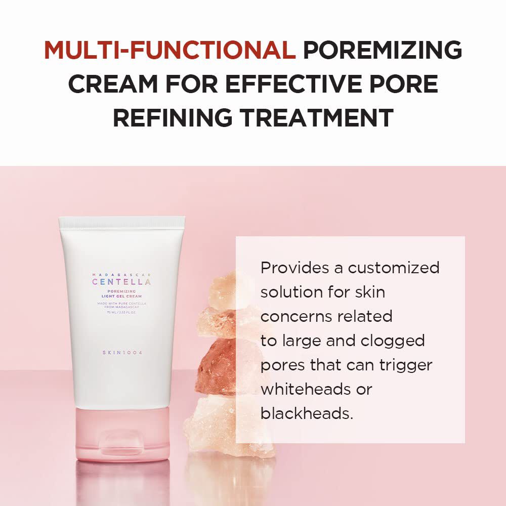 Madagascar Centella Poremizing Light Gel Cream (skin1004) - 75ml Crema Poros Dilatados image number 7.0