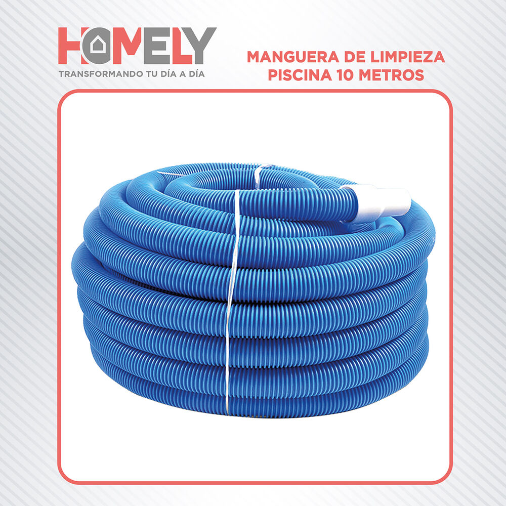 Manguera Para Piscina 10m Limpiafondos Homely Pvc 38mm image number 1.0