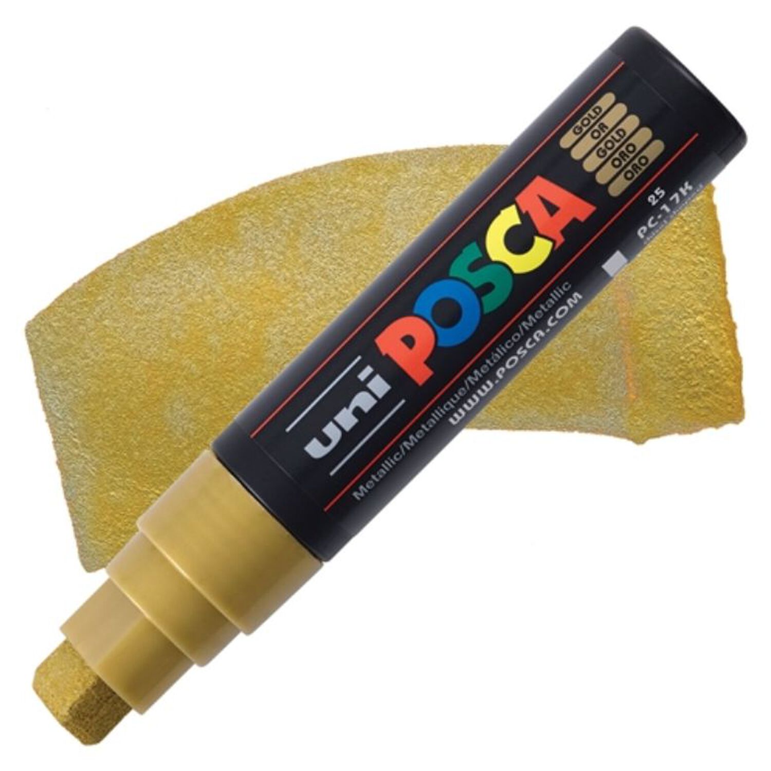Marcador Acr&iacute;lico Dorado 17k Posca image number 1.0