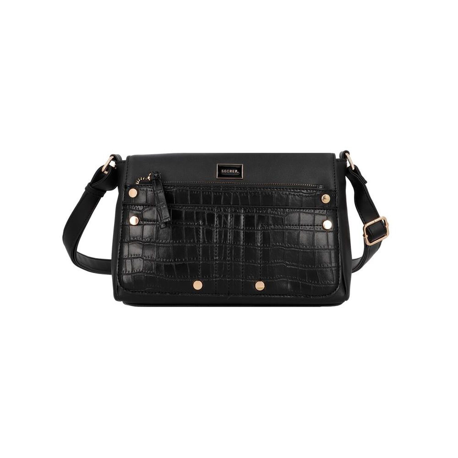 Bandolera Secret Polonia St6 M Negro image number 0.0