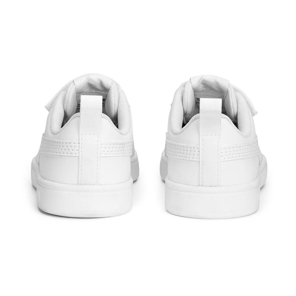 Zapatilla Escolar Unisex Puma Rickie V Ps Blanco image number 2.0