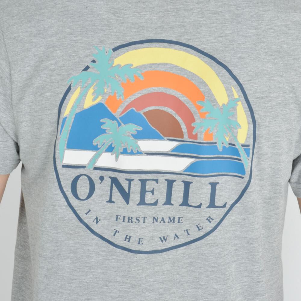 Polera Manga Corta Cuello Redondo Hombre O'neill image number 2.0