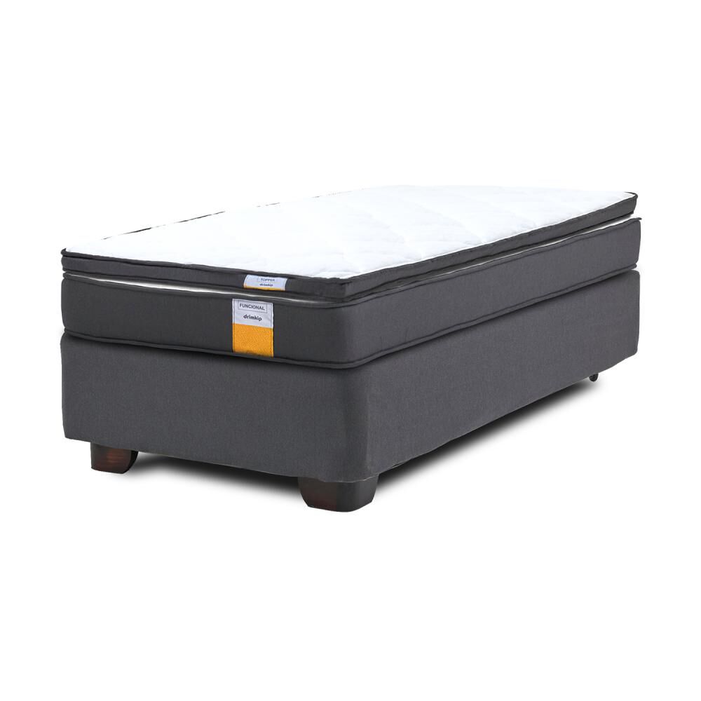 Cama Americana Drimkip Funcional / 1.5 Plazas / Base Normal + Topper image number 0.0