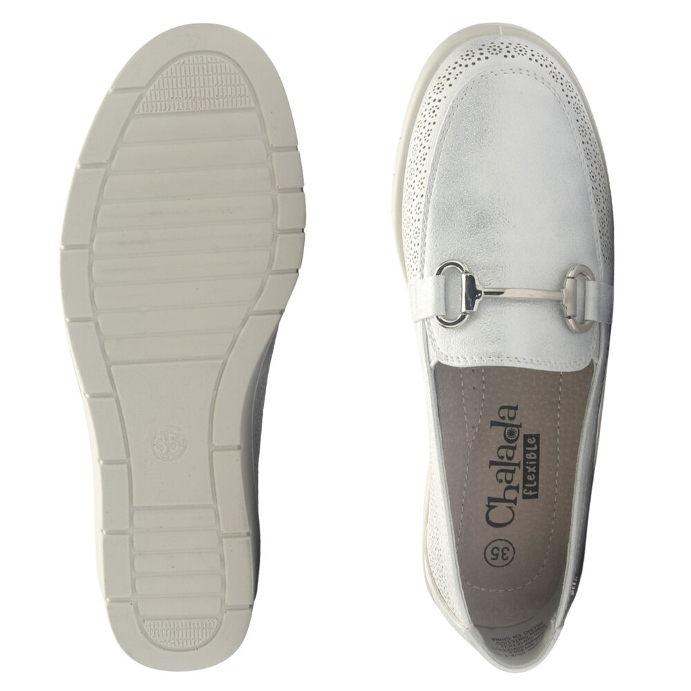 Zapato Mujer Chalada Cona-2 Plateado Casual image number 6.0