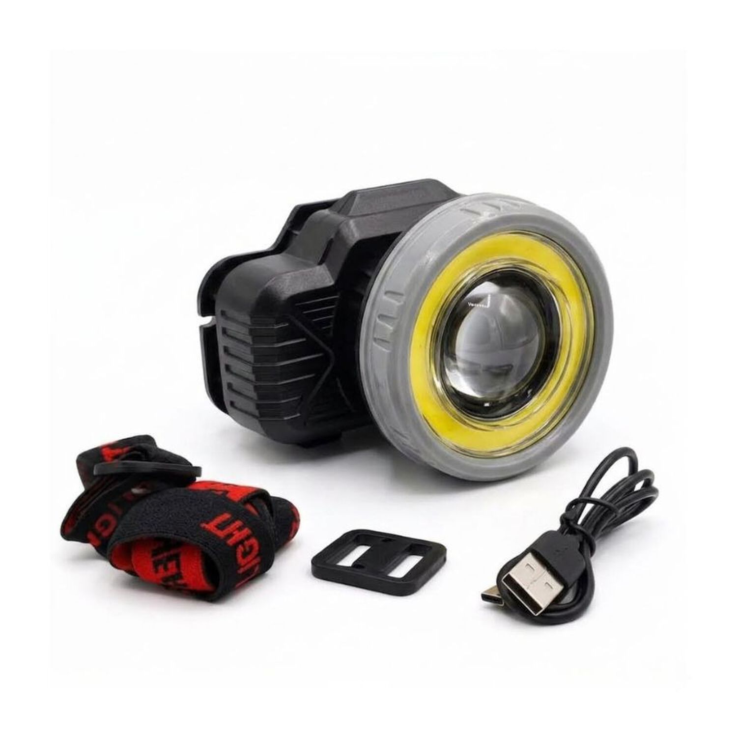 Linterna De Cintillo Led Recargable Usb Con Sensor image number 4.0
