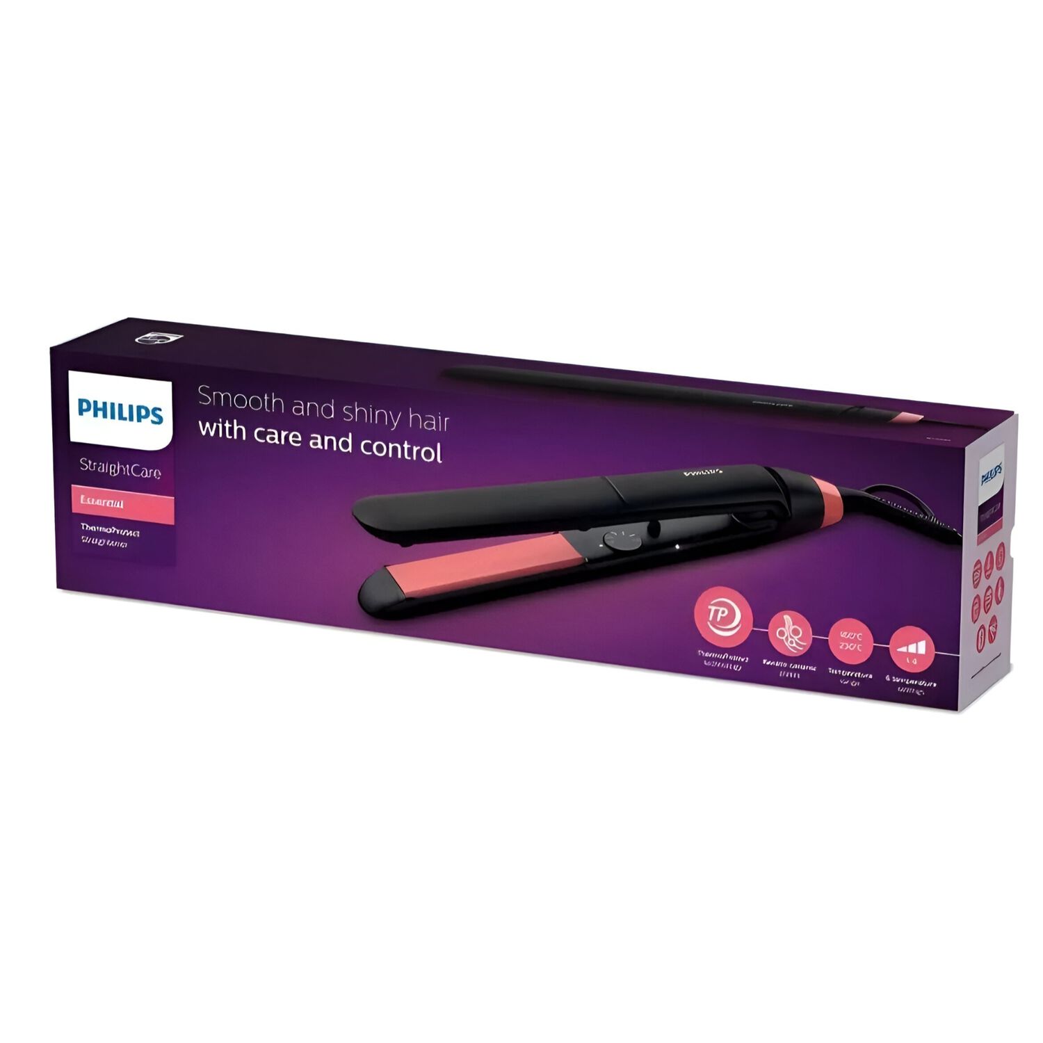Alisador De Cabello Philips Perfect Control Frizz Bhs376 image number 4.0