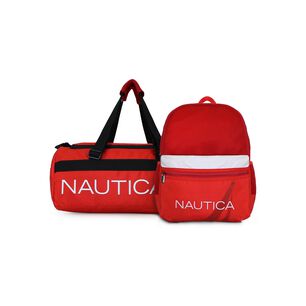 Bolso Valar + Mochila Stark Roja Nautica