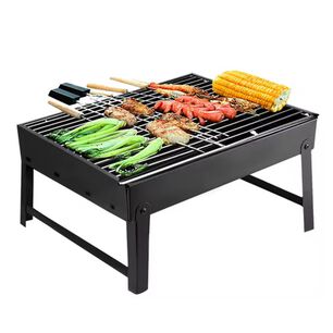 Parrilla Plegable Y Port&aacute;til A Carb&oacute;n