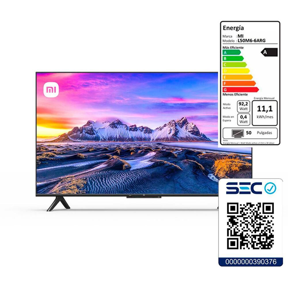 Led 50" Xiaomi P150 LM  / Ultra HD 4K / Smart TV image number 5.0