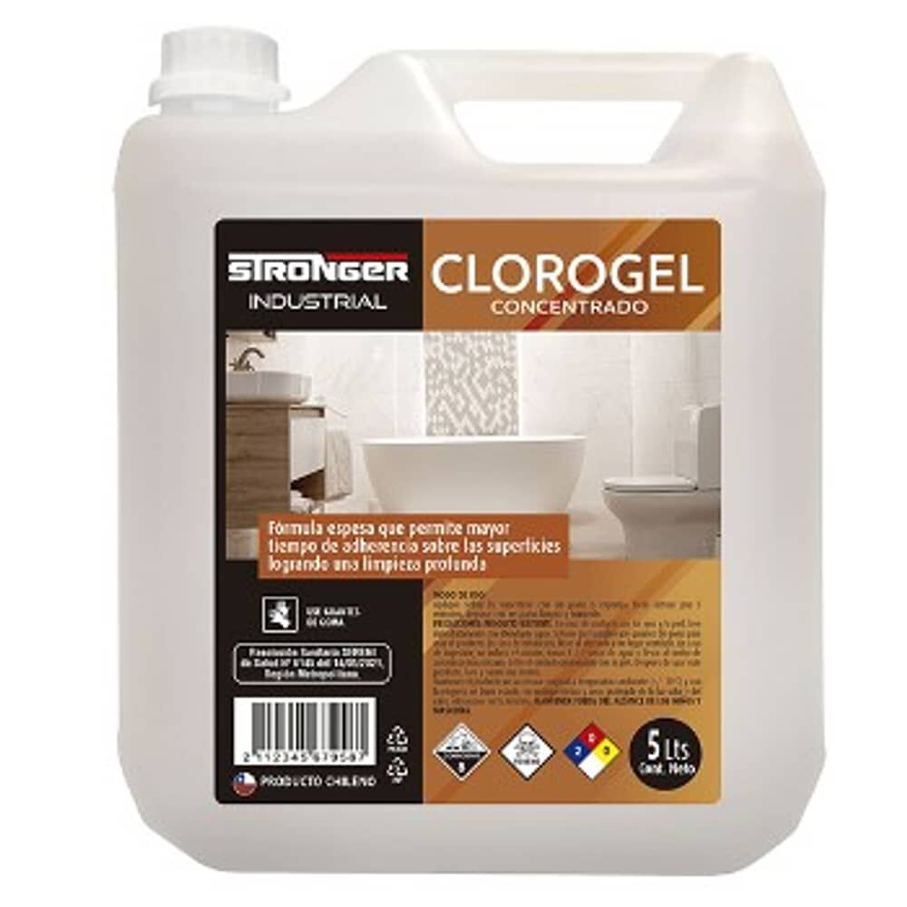 Cloro Gel Concentrado Industrial 5l Stronger image number 0.0