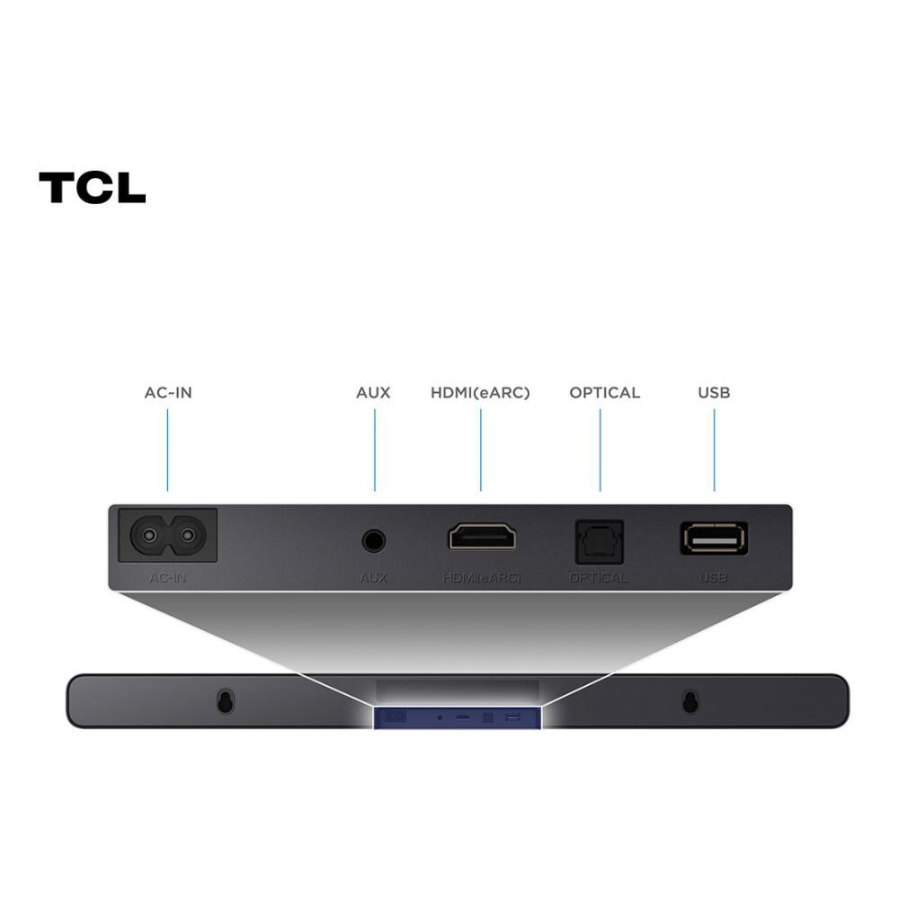 TCL Soundbar S45H Negro, foto 5