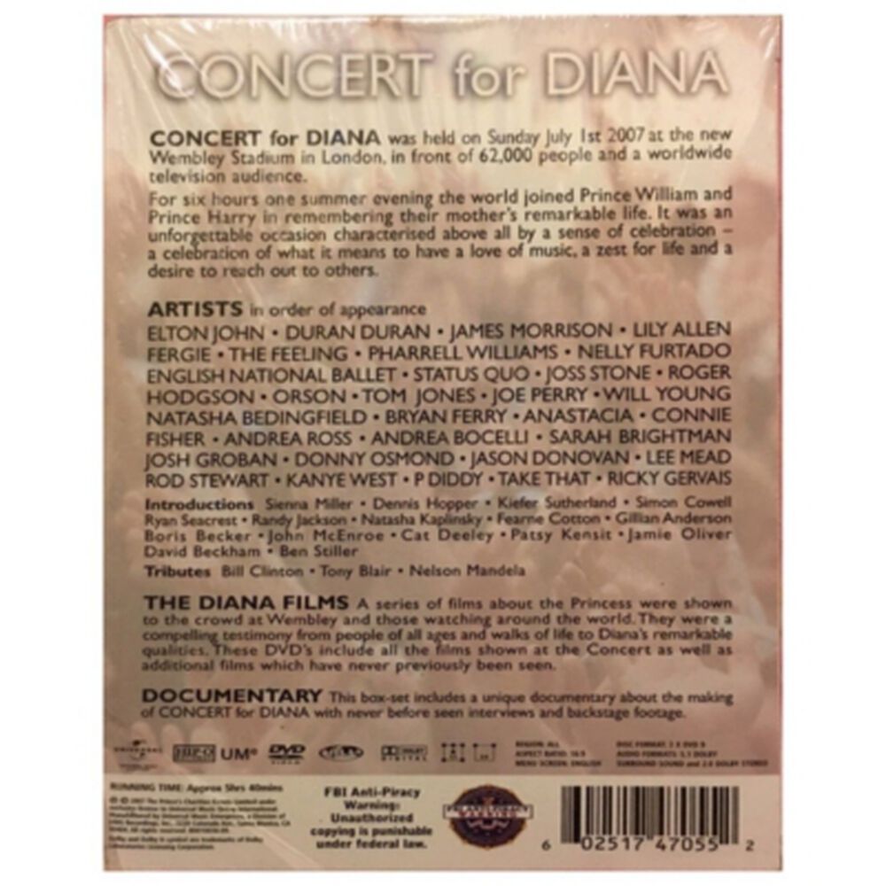 Concert For Diana - Various Artist | Dvd image number 1.0
