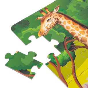 Puzzle Jirafa 36 Piezas + Figura