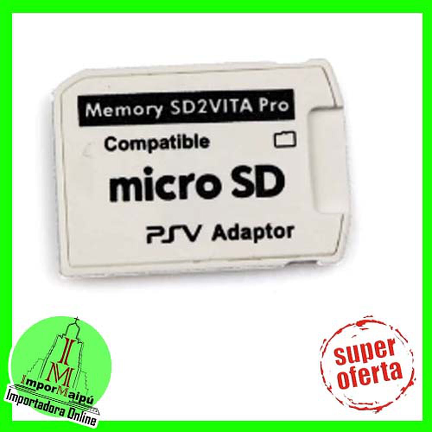 Adaptador Micro Sd Ps Vita, Adaptador De Ranura Para Tarjeta Memoria Sd Sd2vita Psvita image number 2.0