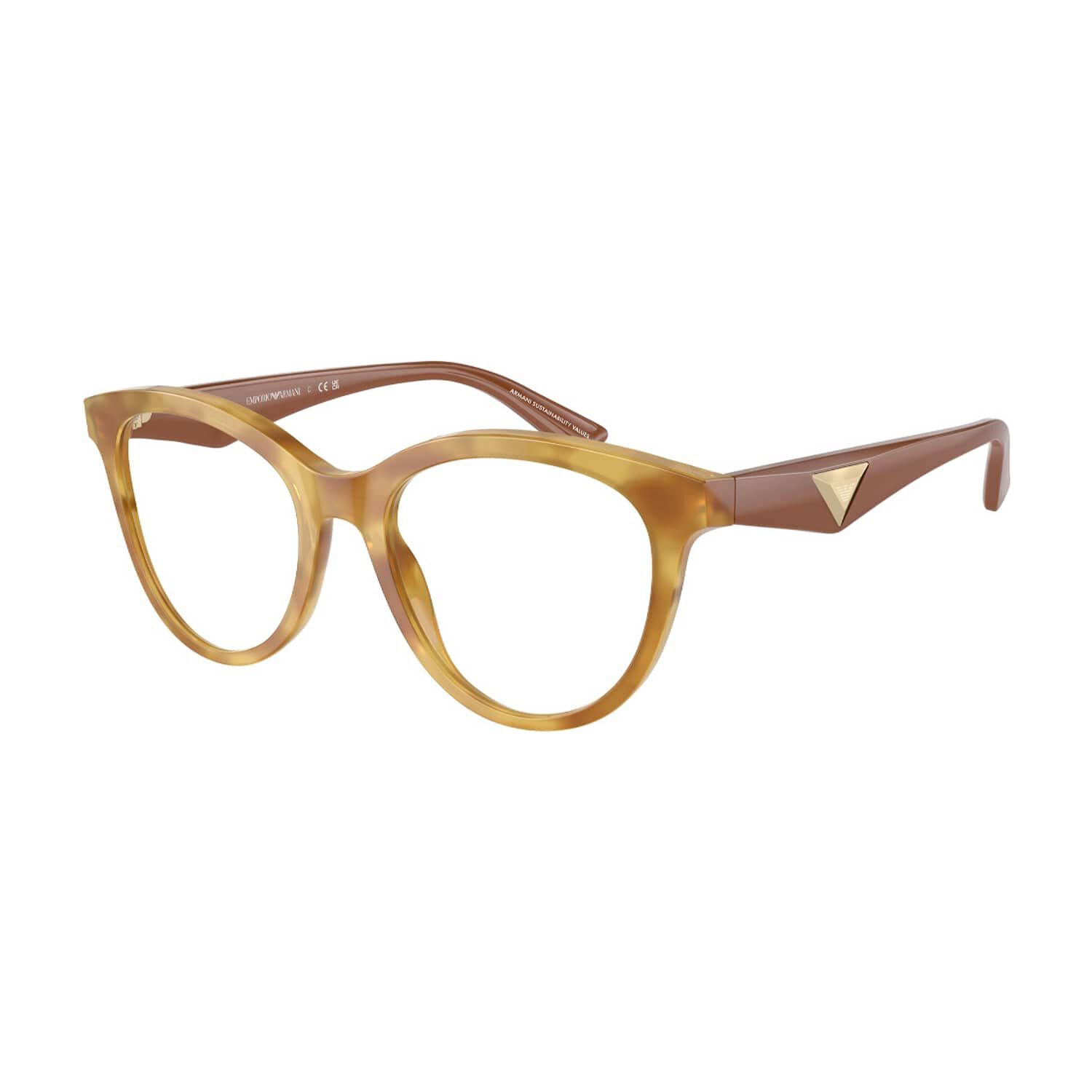 Lentes &Oacute;pticos Havana Brillante Emporio Armani image number 1.0