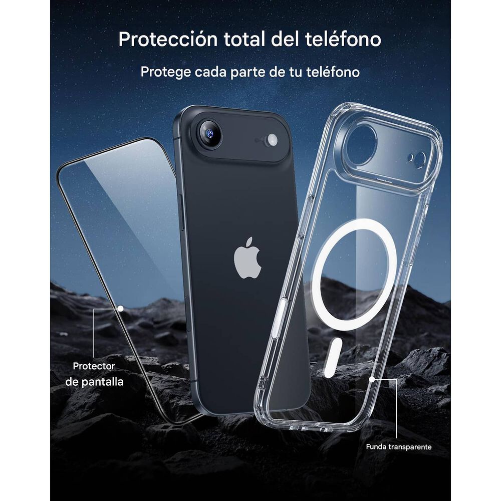 Para Iphone 17 Air - Pack: Carcasa Magsafe + Vidrio Templado image number 5.0