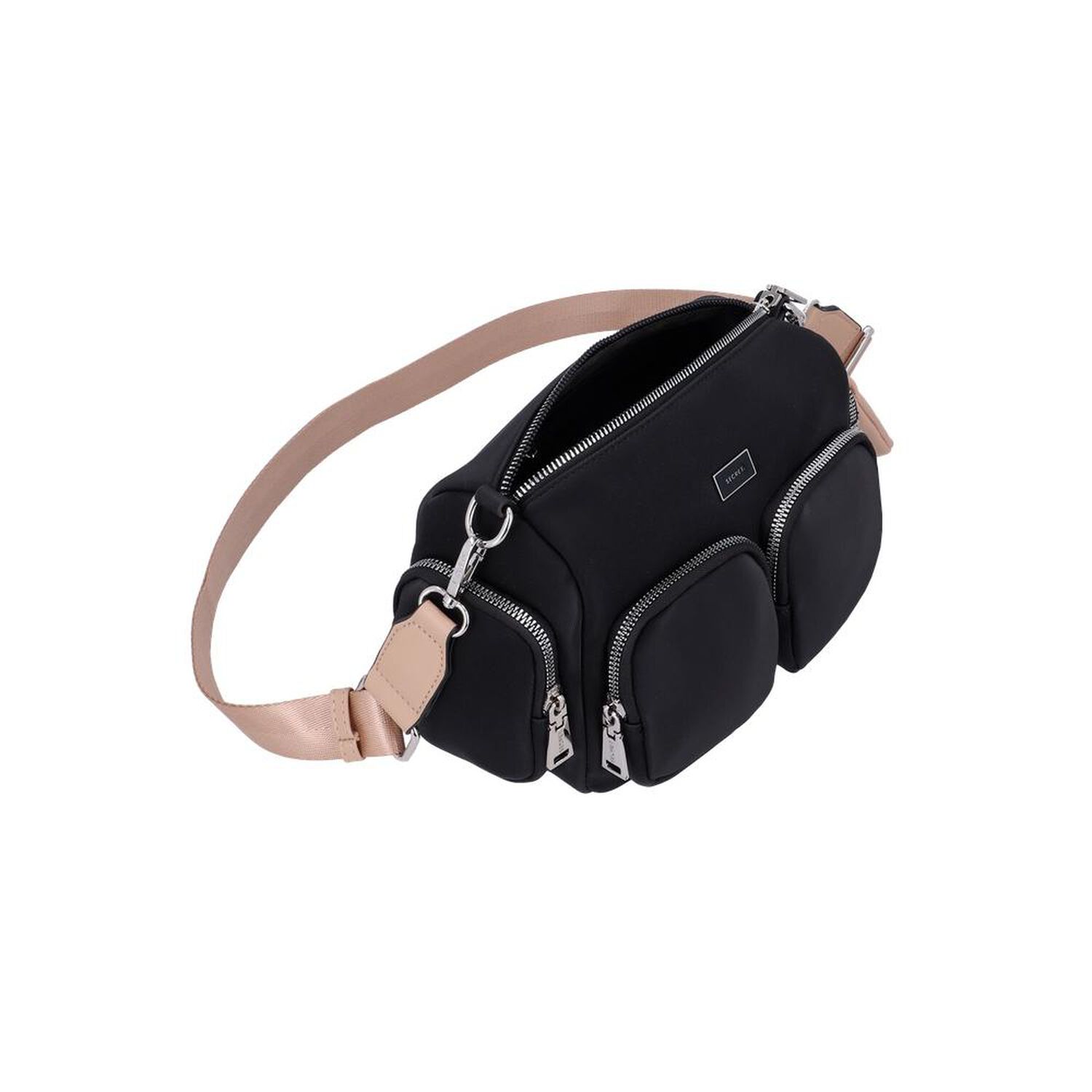 Bandolera Secret Orlando St6 M Negro image number 3.0