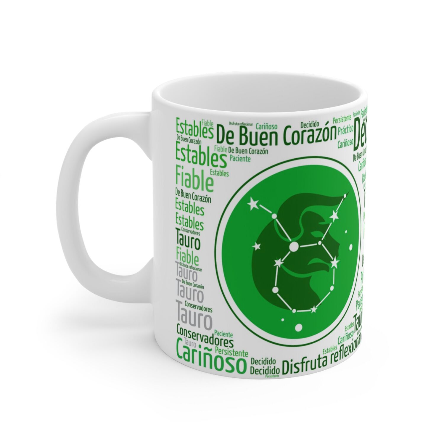 Taza Signo Zodiacal Tauro - Cer&aacute;mica Hor&oacute;scopo Astrolog&iacute;a Regalo image number 0.0