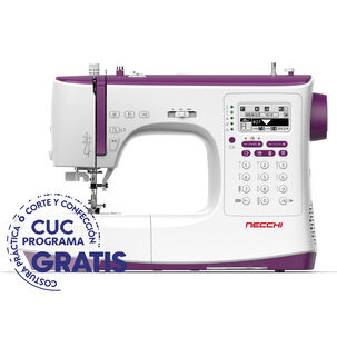 Máquina De Coser Necchi Nc204d Con Mesa De Extensión