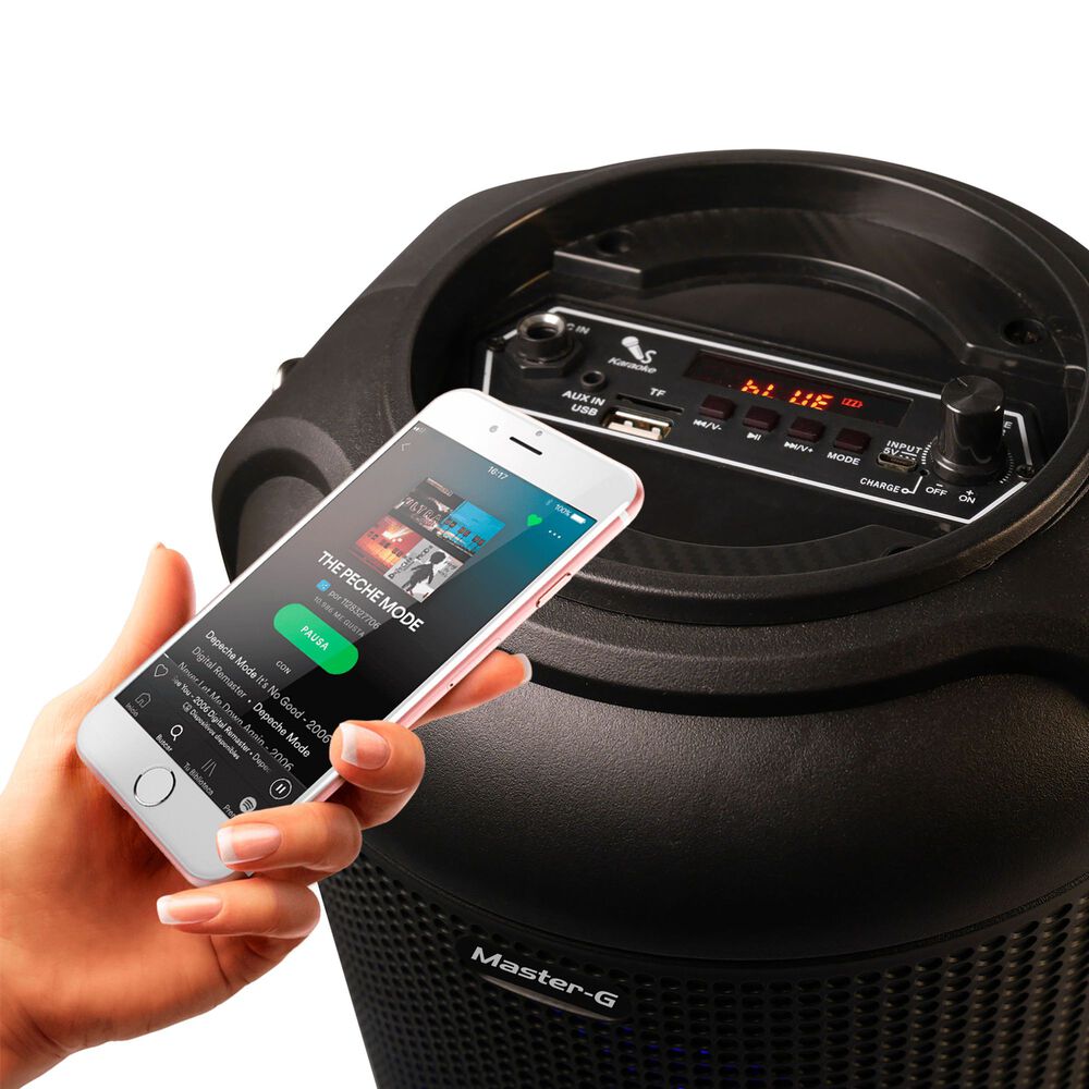 Parlante Karaoke Bluetooth Rocket Tws + Micr&oacute;fono 6,5 image number 2.0