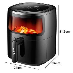 Freidora De Aire Digital Nappo 5.7 Litros Visor Luz 1500w