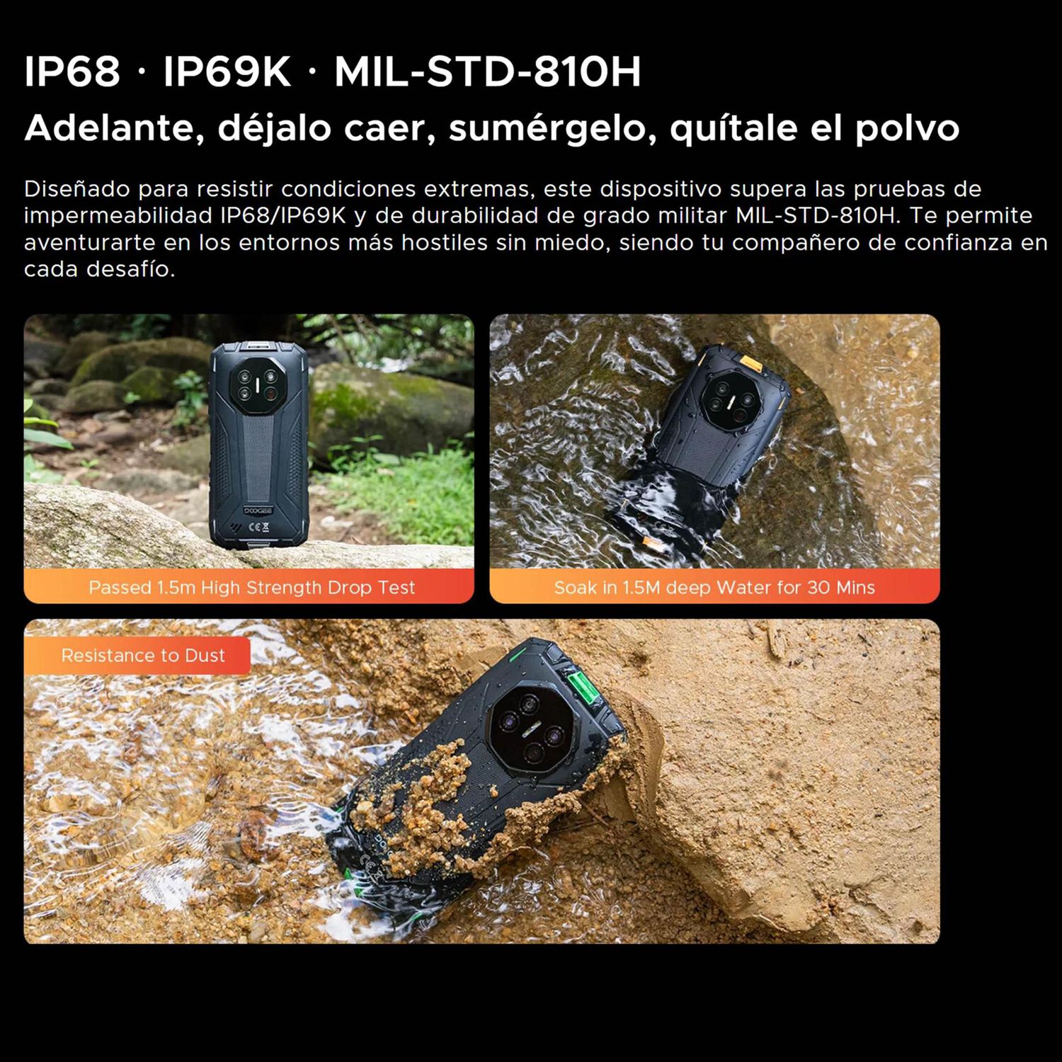Doogee Fire 3 Ultra: Resistente 5,5 Pulgadas C&aacute;mara Nocturna image number 3.0