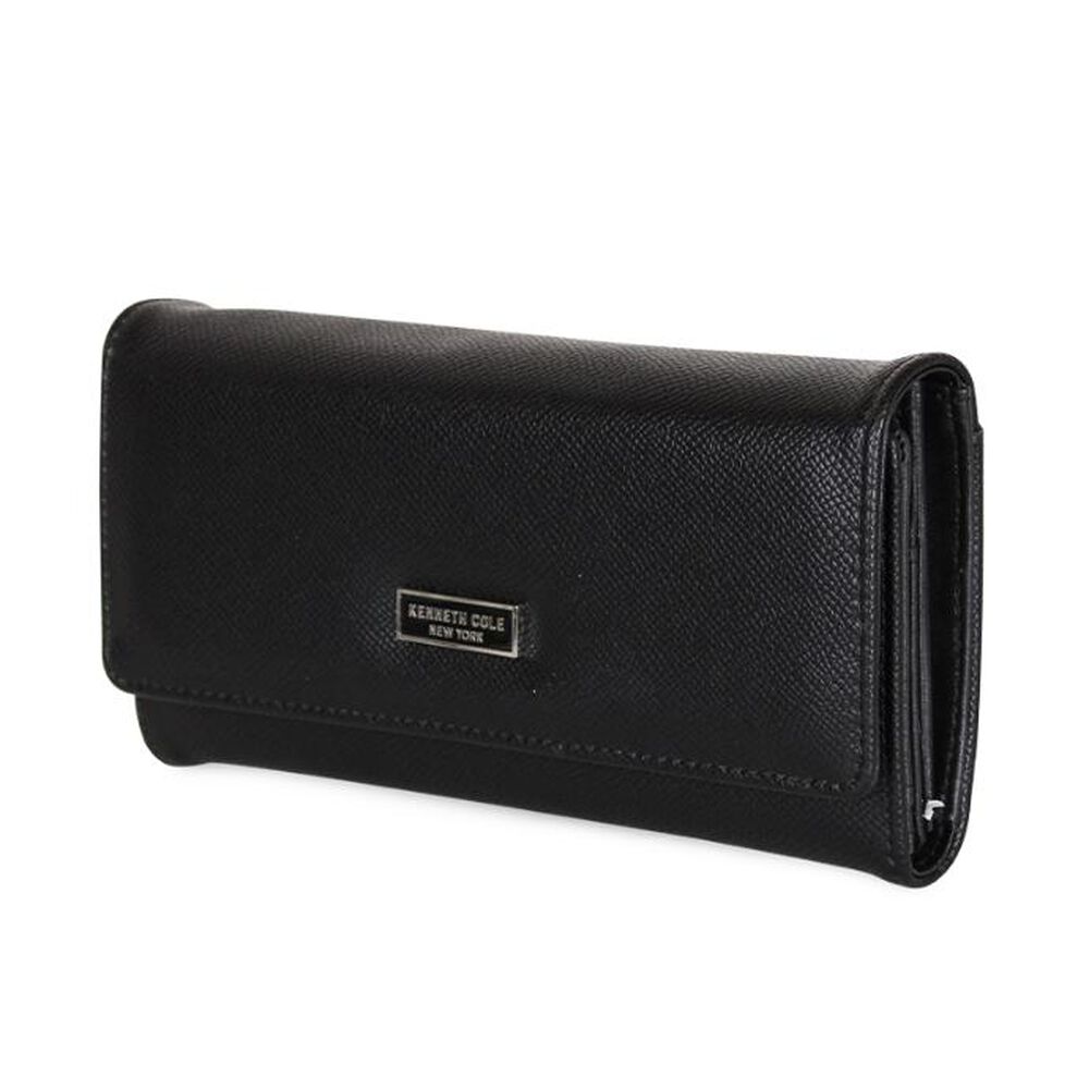 Billetera Mujer Flap-bessie Negra Kenneth Cole image number 2.0