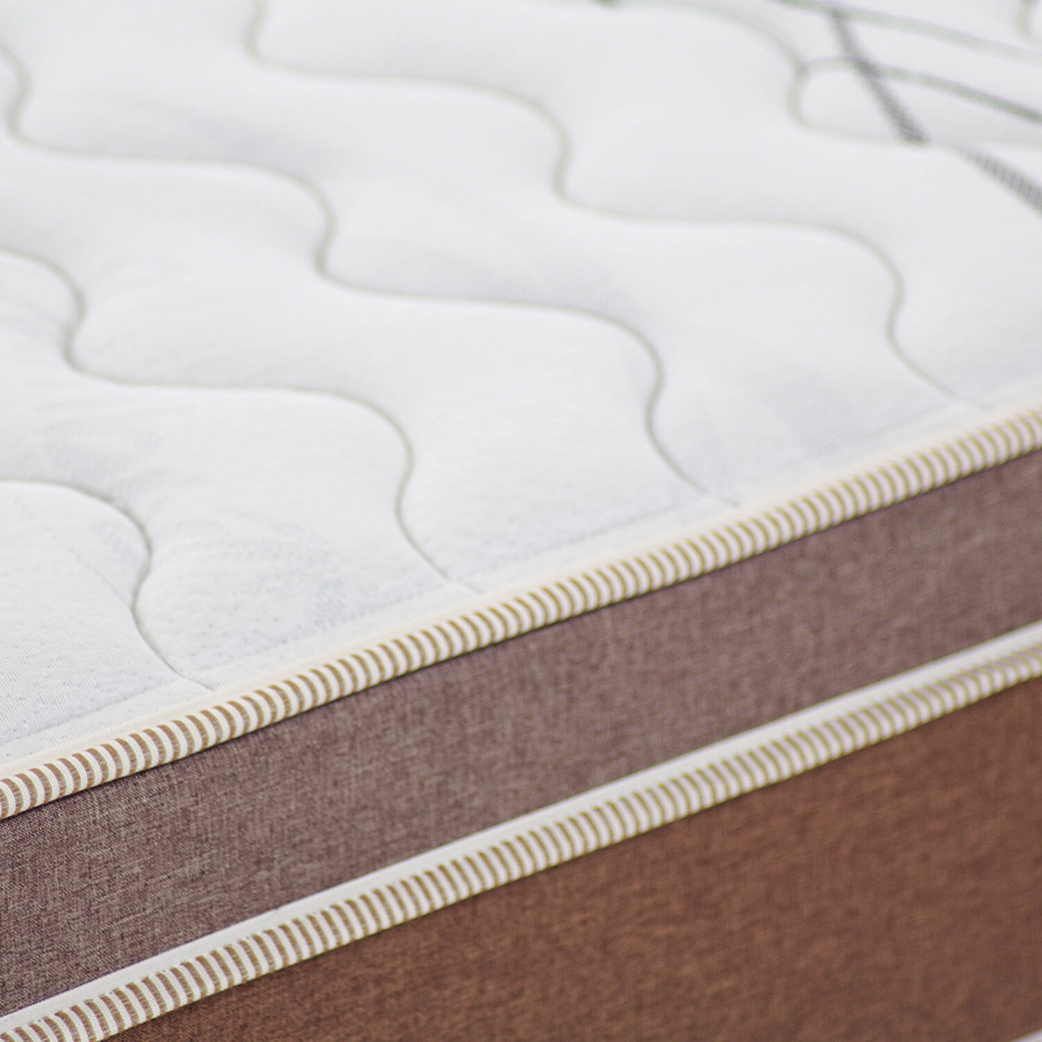 Cama Europea Mantahue Gold Uno / 1.5 Plazas / Base Normal image number 2.0