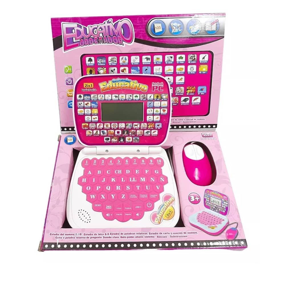 Computador Did&aacute;ctico Interactivo Para Ni&ntilde;os Espa&ntilde;ol-ingles image number 3.0