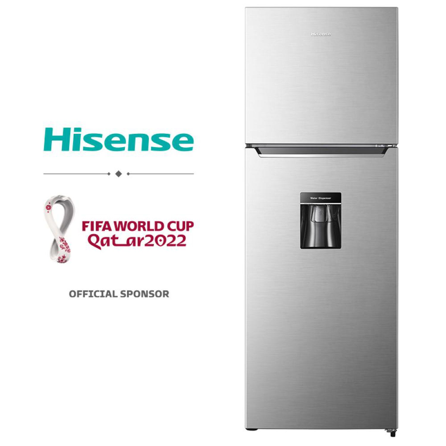Refrigerador Top Freezer Hisense RD-43WRD / No Frost / 319 Litros / A+ image number 0.0