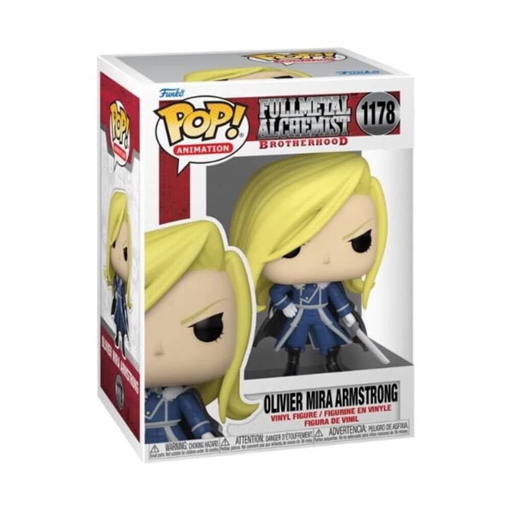Figura Oliver Milla Armstrong 1178 Fullmetal Alchemist Funko image number 2.0