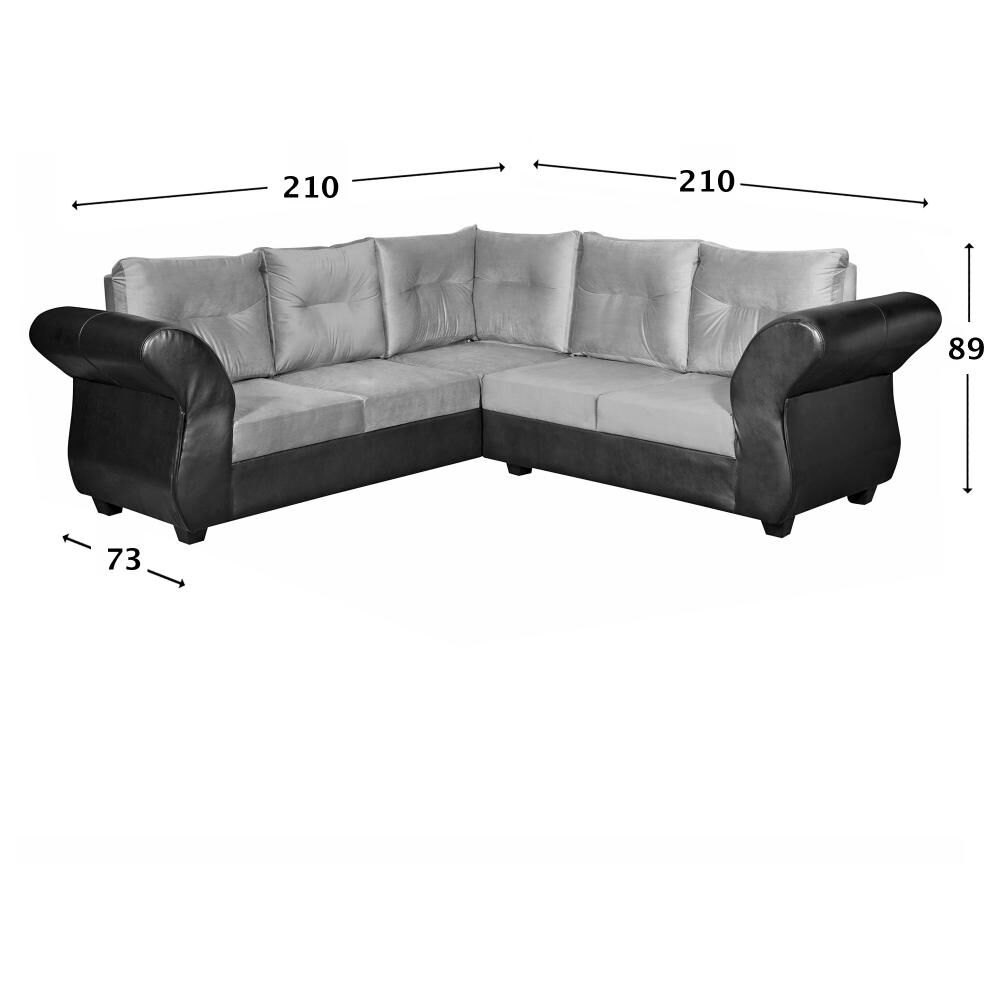 Sofá Seccional Diseño A&m Home Emma / 5 Cuerpos image number 1.0