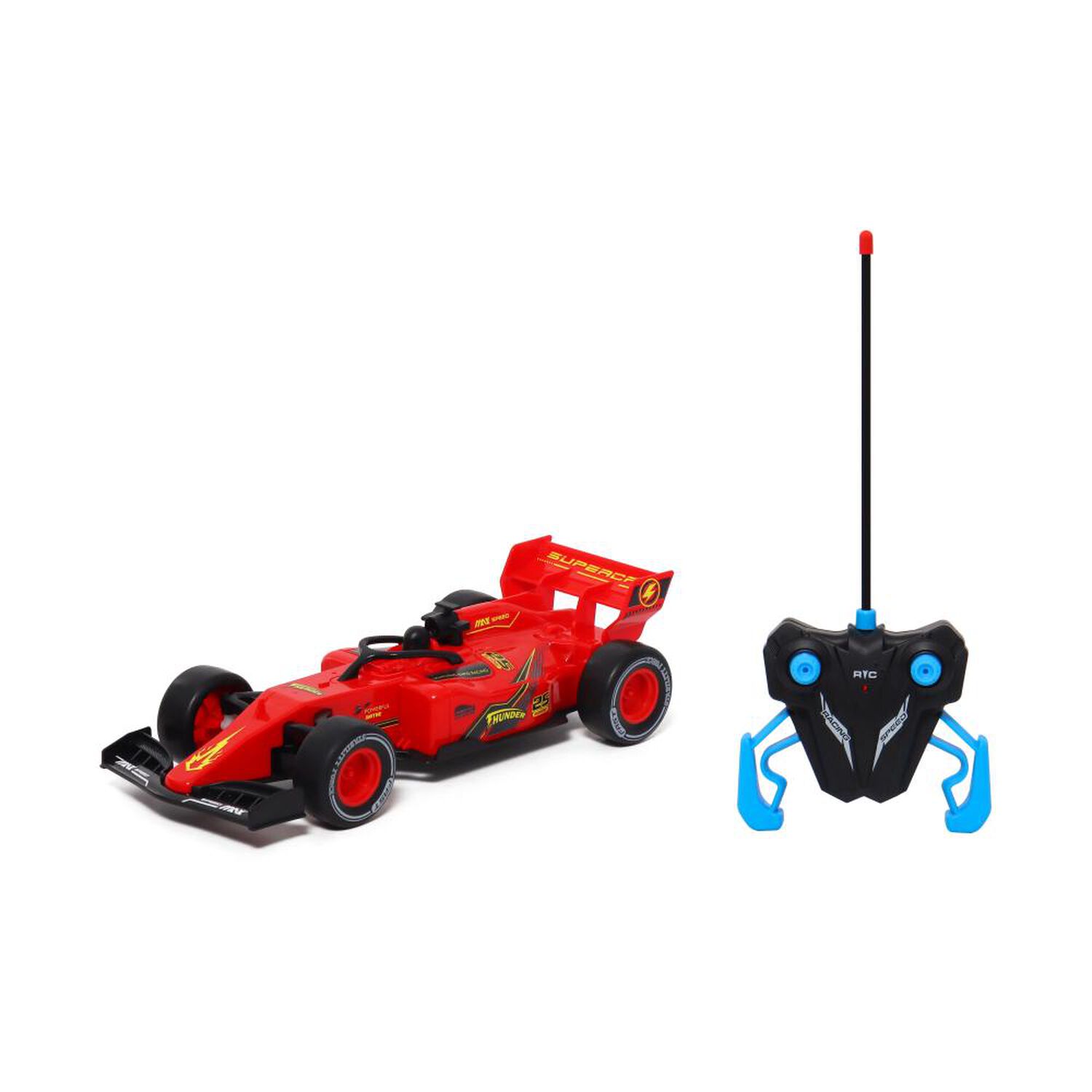 Auto De Carreras R/c, Escala 1:16, 4 Ruedas Happyline image number 4.0