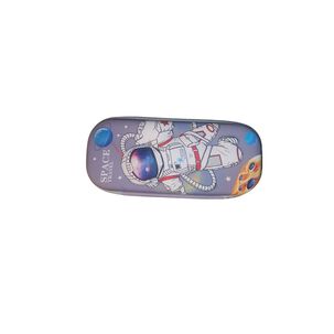 Estuche Astronauta Espacial Grande 3d L&aacute;piz Escuela Colegio