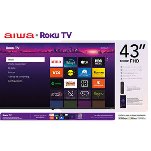Smart Tv Aiwa 43'' Fhd Wifi Sistema Roku Tv
