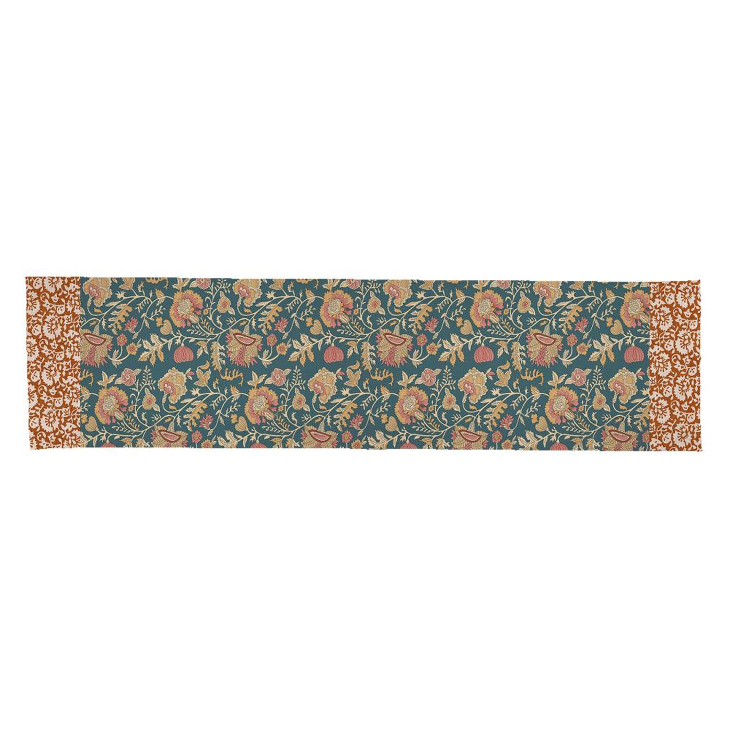 Camino De Mesa Tuyo Flores / 180x35 Cm image number 0.0