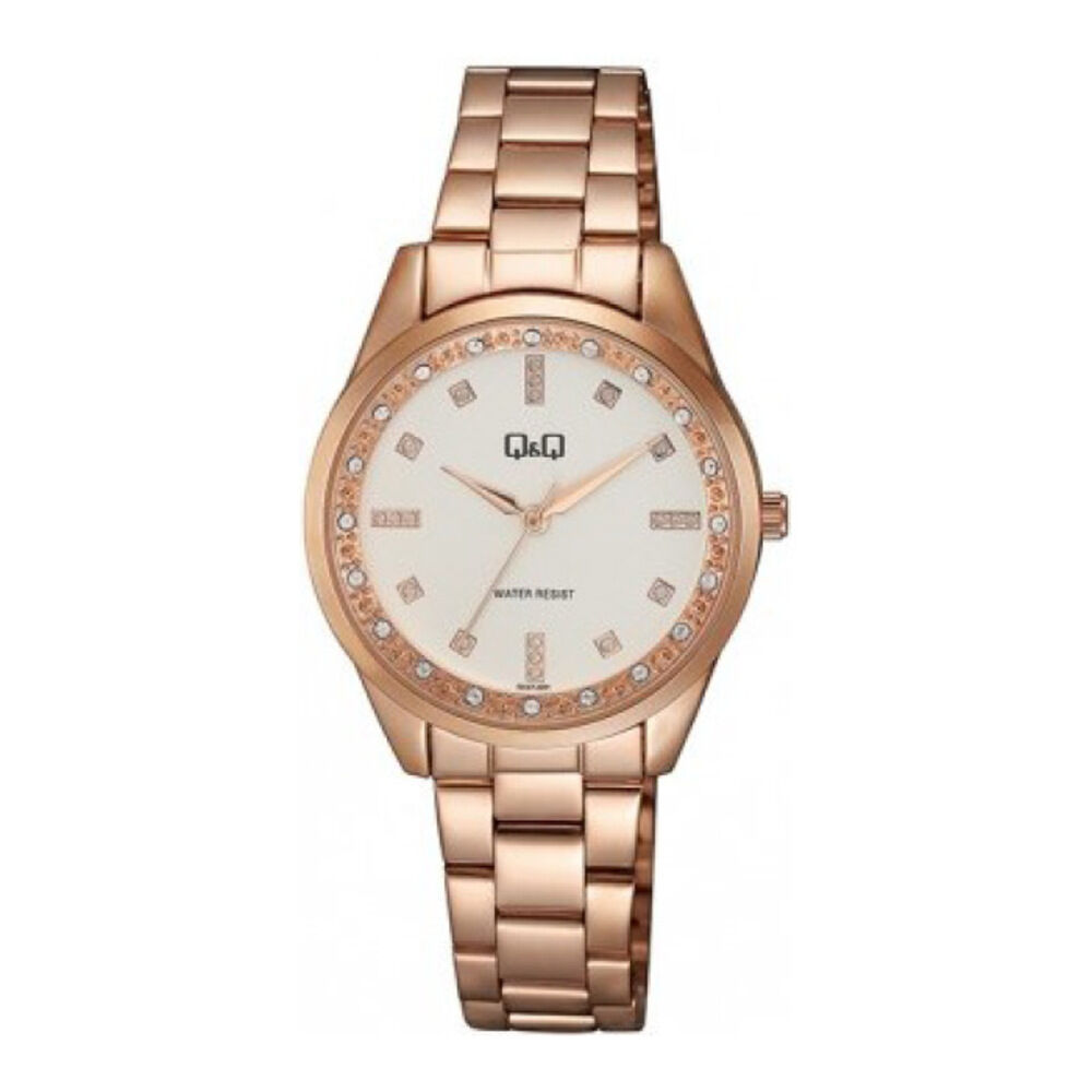 Reloj Qc07j001y Mujer Analogo Metal image number 0.0