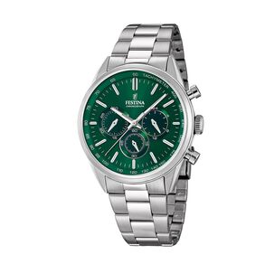 Reloj F16820/r Festina Verde Hombre Timeless Chronograph